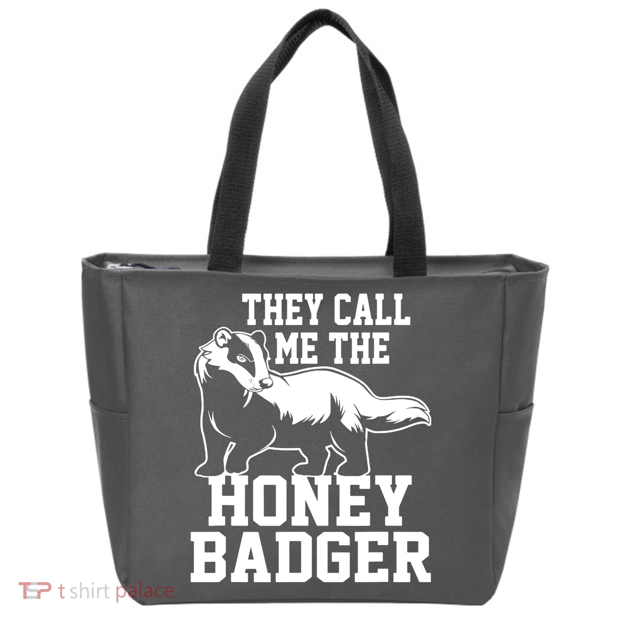 Honey Badger Dont Team Marten Tote Bag