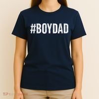 Hashtag Boy Dad Gift For Dad's With Sons Family Gift T-Shirt thumb 4