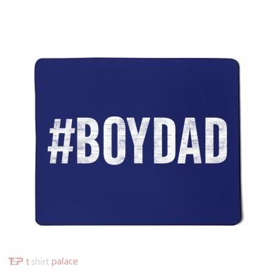 Hashtag Boy Dad Gift For Dad's With Sons Family Gift Mousepad