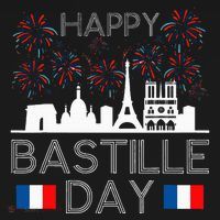 Happy Bastille Day France Paris French Flag Fireworks T-Shirt thumb 7