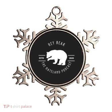 Hey Bear DK Ornament