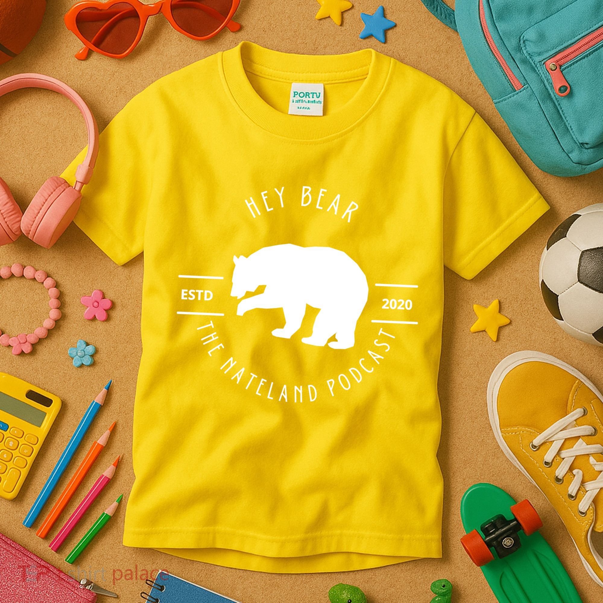 Hey Bear DK Kids T-Shirt