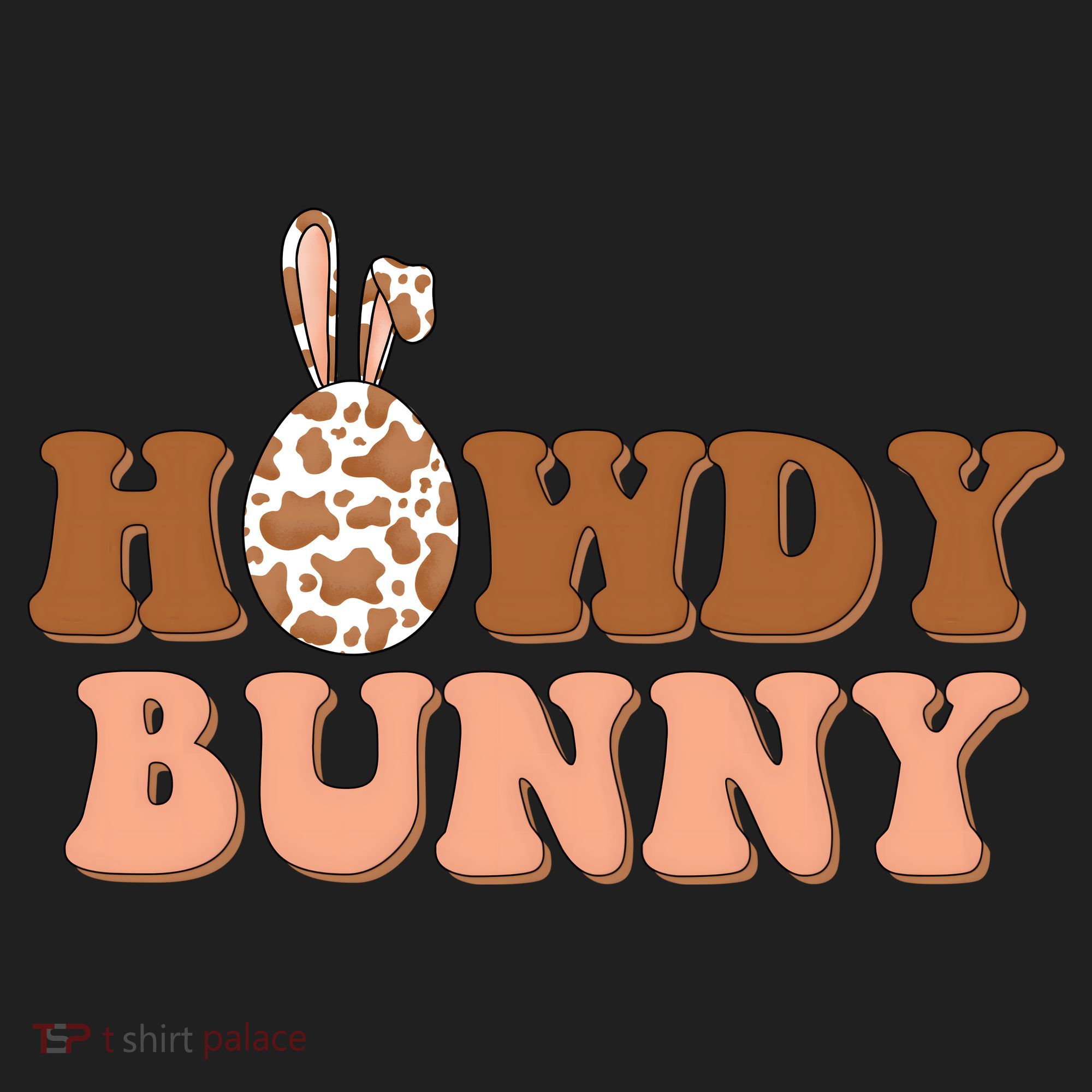 Howdy Bunny Easter Holiday Women's Sweatshirt