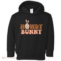 Howdy Bunny Easter Holiday Toddler Hoodie thumb 0