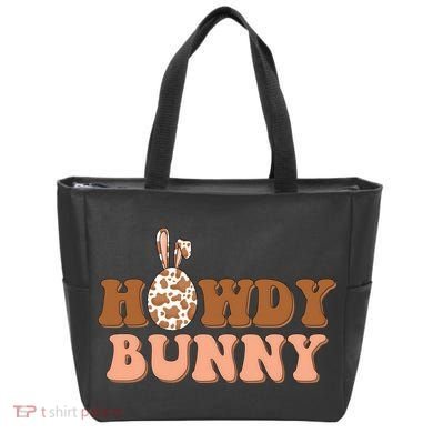 Howdy Bunny Easter Holiday Tote Bag