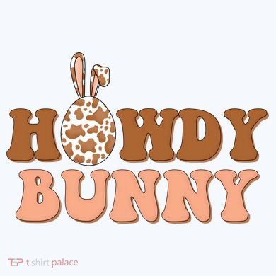 Howdy Bunny Easter Holiday Doggie Tank