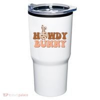 Howdy Bunny Easter Holiday Tumbler thumb 0