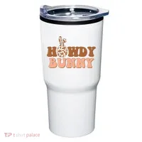 Howdy Bunny Easter Holiday Tumbler thumb 0