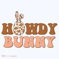 Howdy Bunny Easter Holiday Tumbler thumb 3