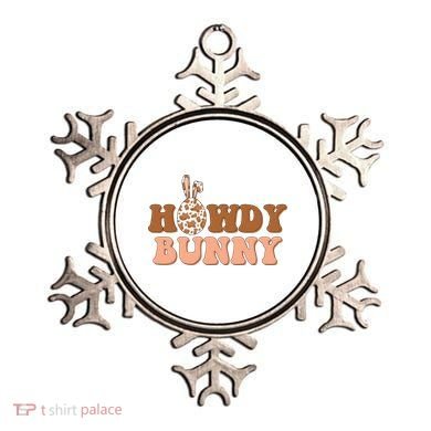 Howdy Bunny Easter Holiday Ornament