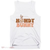 Howdy Bunny Easter Holiday Tank Top thumb 0