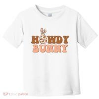 Howdy Bunny Easter Holiday Toddler T-Shirt thumb 0