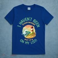 HavenT Been Everywhere But It’S On My List Travel Adventure Gift T-Shirt thumb 5