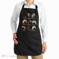Horse Breeds Equestrian Horseback Riding Gift Apron thumb 2