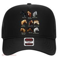 Horse Breeds Equestrian Horseback Riding Gift Hat thumb 0
