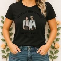 Hello Brother Est 1864 Mystic Falls Virginia Salvatore Women's T-Shirt thumb 2