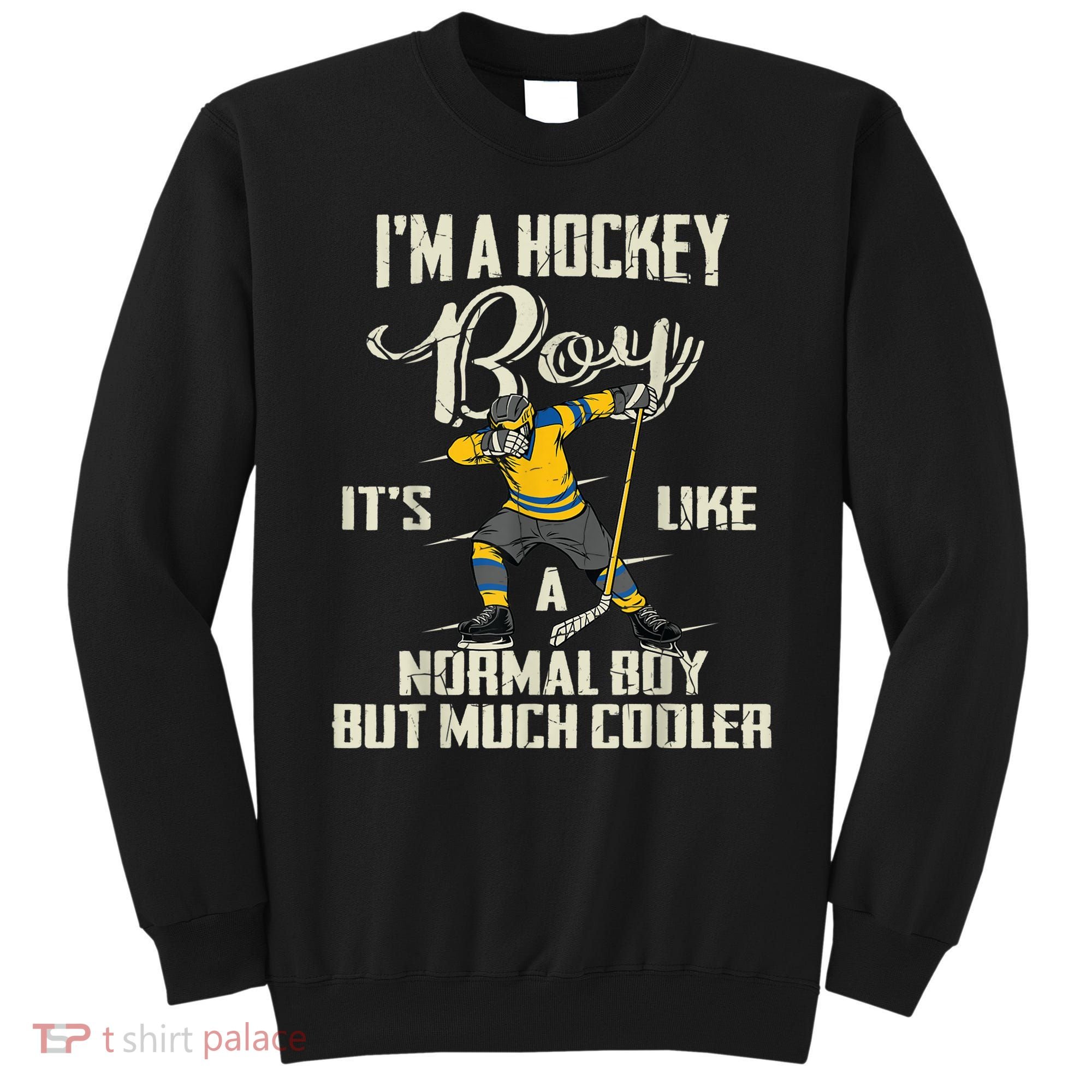 Hockey Boy Funny Gift Funny Dabbing Player Gift Boys Kids Bzr Great Gift Sweatshirt