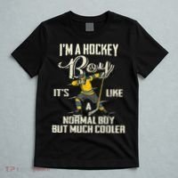 Hockey Boy Funny Gift Funny Dabbing Player Gift Boys Kids Bzr Great Gift T-Shirt thumb 5