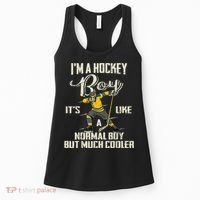 Hockey Boy Funny Gift Funny Dabbing Player Gift Boys Kids Bzr Great Gift Women's Tank Top thumb 0