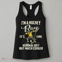 Hockey Boy Funny Gift Funny Dabbing Player Gift Boys Kids Bzr Great Gift Women's Tank Top thumb 3