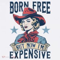 Hot Born Free But Now I’M Expensive Mousepad thumb 1
