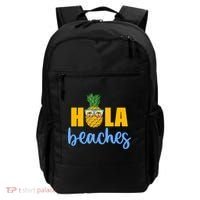 Hola Beaches Funny Beach Vacation Summer For Backpack thumb 0