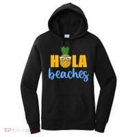 Hola Beaches Funny Beach Vacation Summer For Women's Hoodie thumb 0
