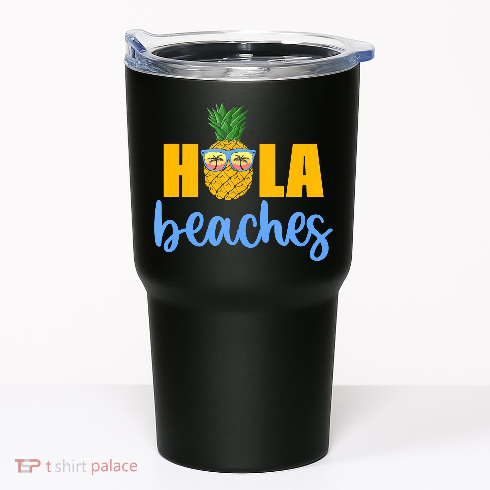 Hola Beaches Funny Beach Vacation Summer For Tumbler