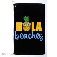 Hola Beaches Funny Beach Vacation Summer For Golf Towel thumb 0