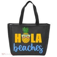 Hola Beaches Funny Beach Vacation Summer For Tote Bag thumb 0