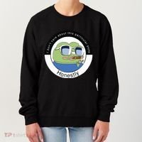 Honestly Bird Free Speech Shert PEPE The Frog Women's Sweatshirt thumb 0