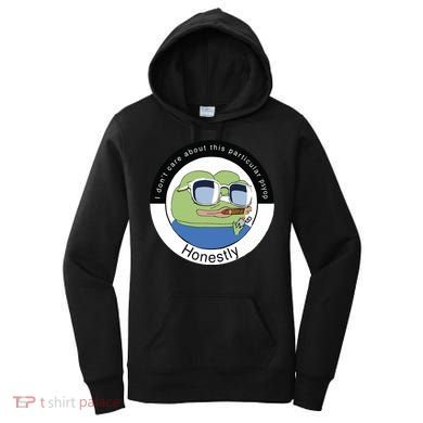 Honestly Bird Free Speech Shert PEPE The Frog Women's Hoodie