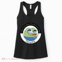 Honestly Bird Free Speech Shert PEPE The Frog Women's Tank Top thumb 0