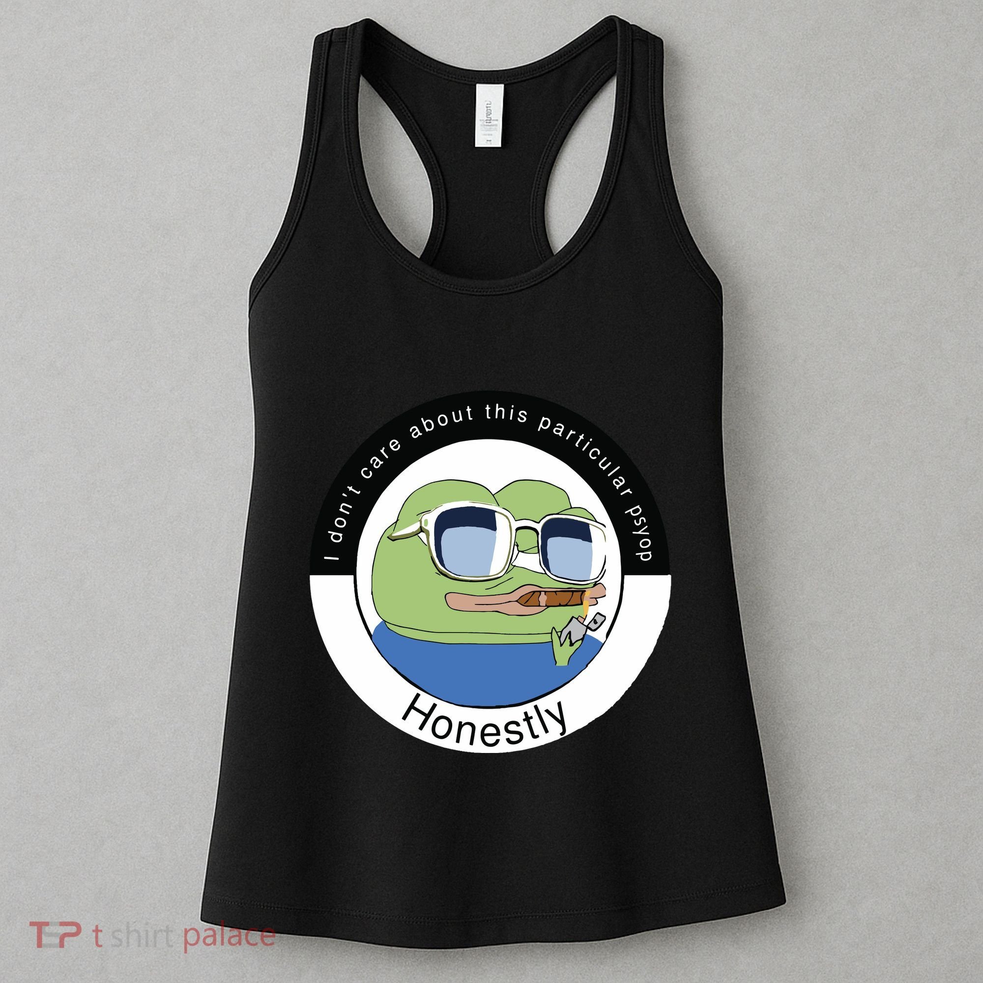 Honestly Bird Free Speech Shert PEPE The Frog Women's Tank Top