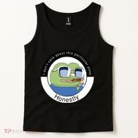Honestly Bird Free Speech Shert PEPE The Frog Tank Top thumb 2