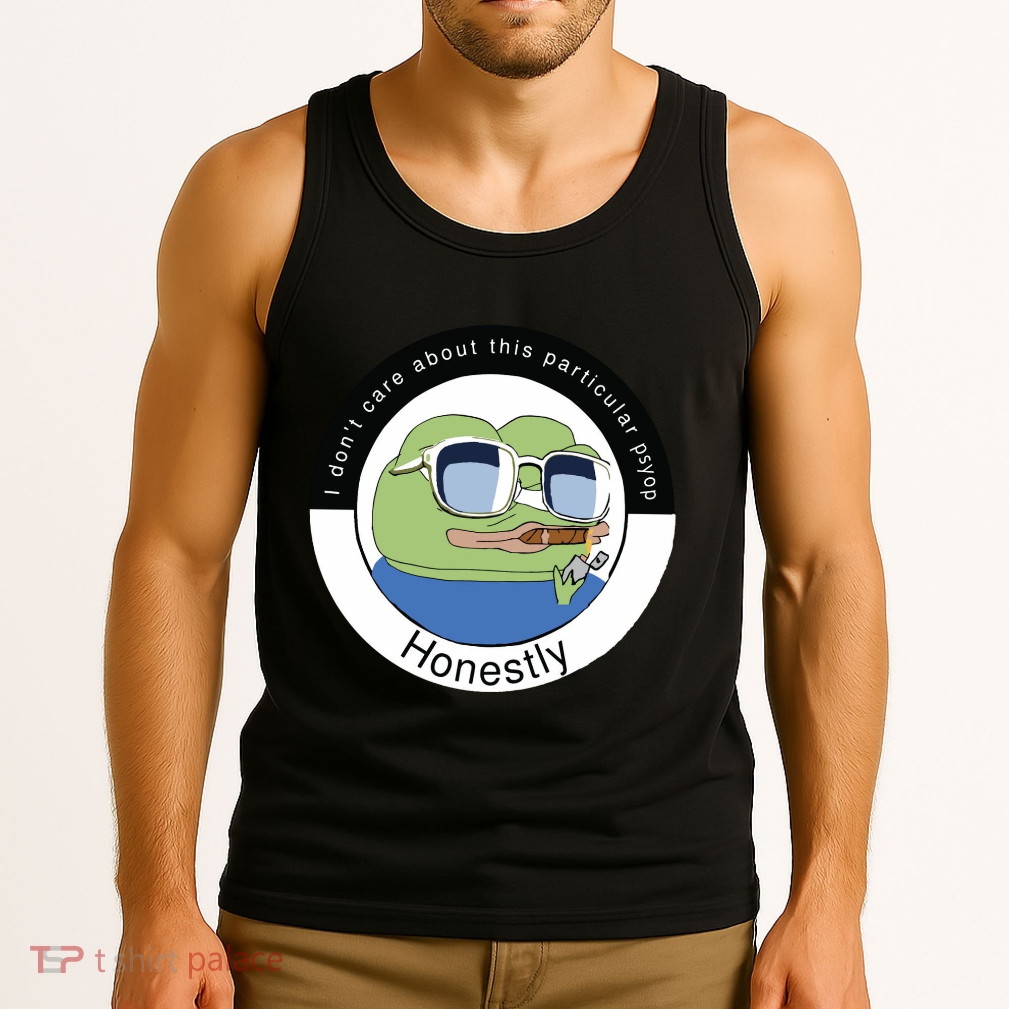 Honestly Bird Free Speech Shert PEPE The Frog Tank Top