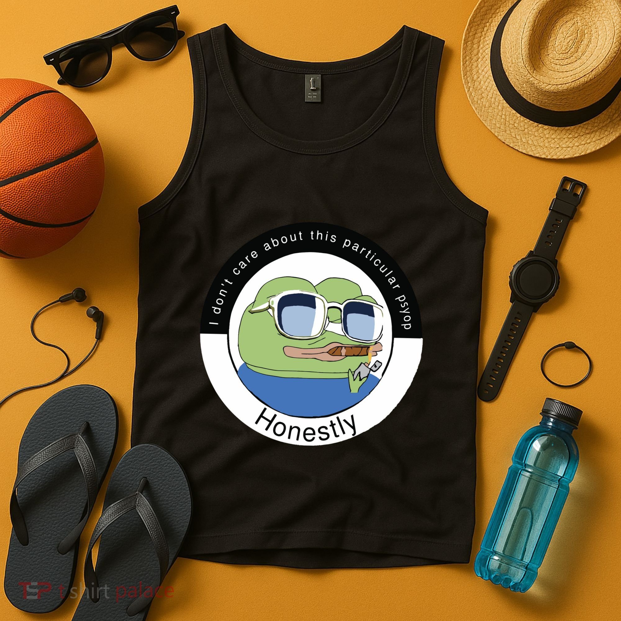 Honestly Bird Free Speech Shert PEPE The Frog Tank Top