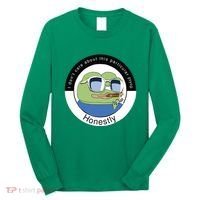Honestly Bird Free Speech Shert PEPE The Frog Long Sleeve Shirt thumb 0