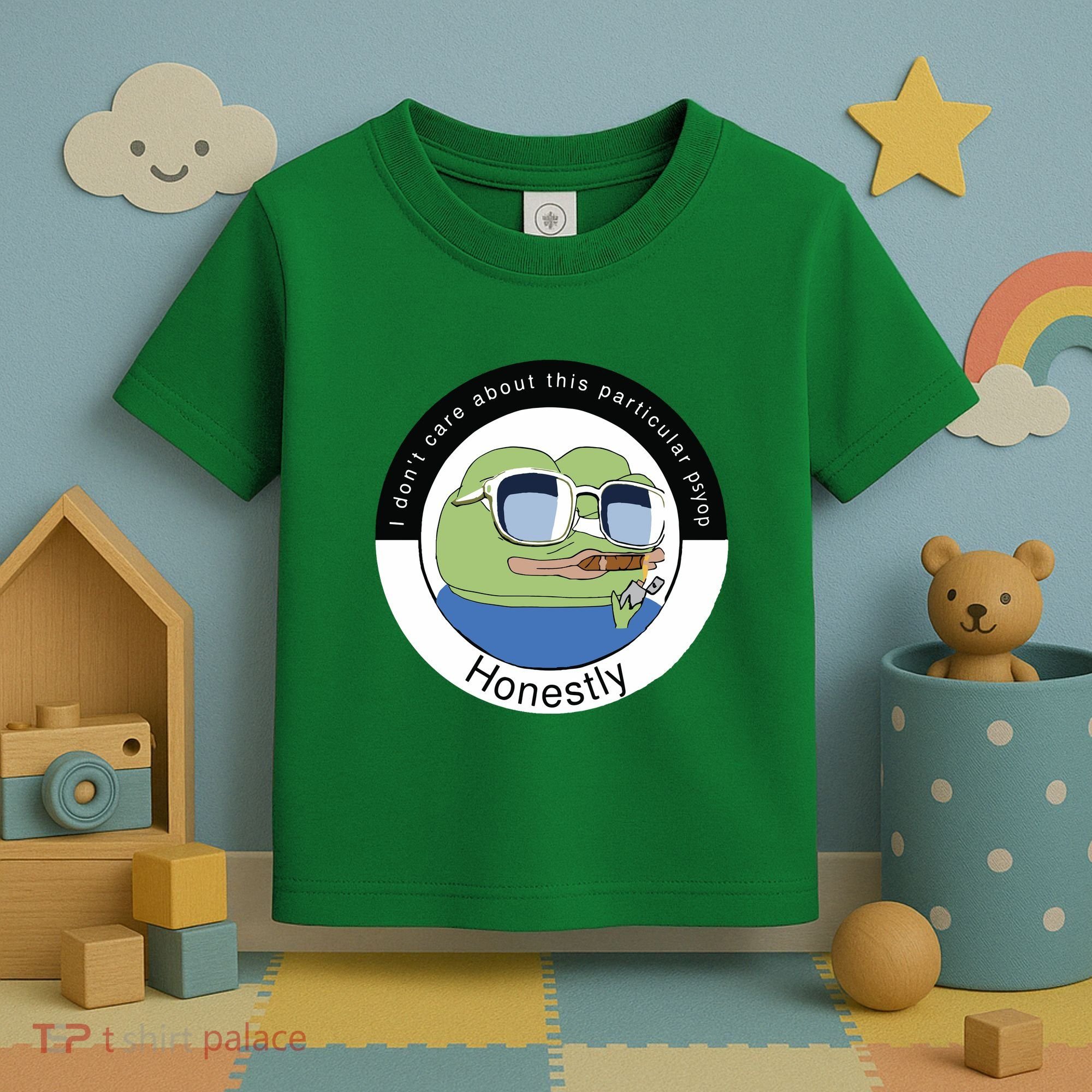 Honestly Bird Free Speech Shert PEPE The Frog Toddler T-Shirt