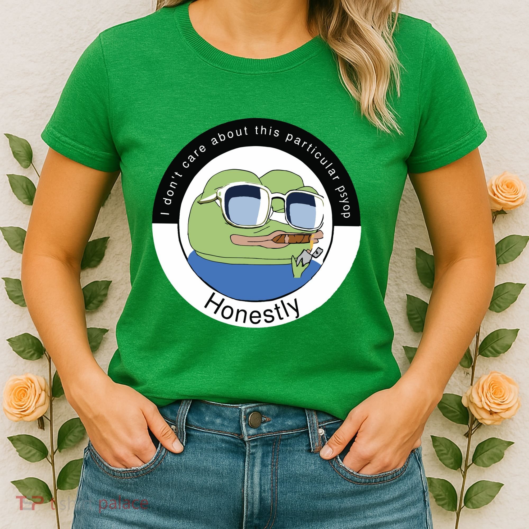 Honestly Bird Free Speech Shert PEPE The Frog Women's T-Shirt