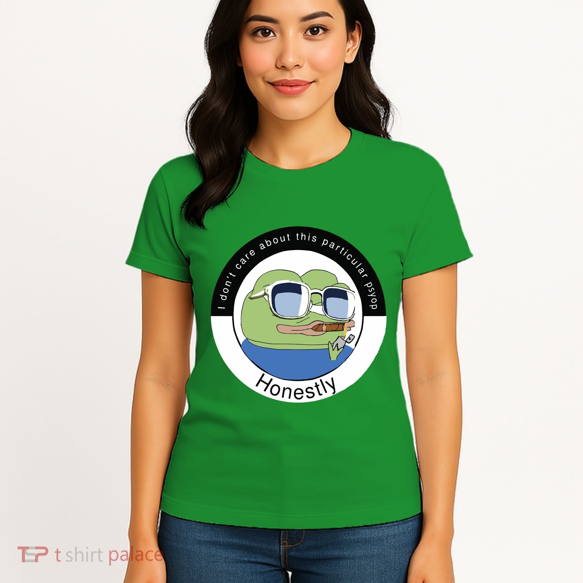 Honestly Bird Free Speech Shert PEPE The Frog Women's T-Shirt