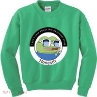 Honestly Bird Free Speech Shert PEPE The Frog Kids Sweatshirt thumb 0