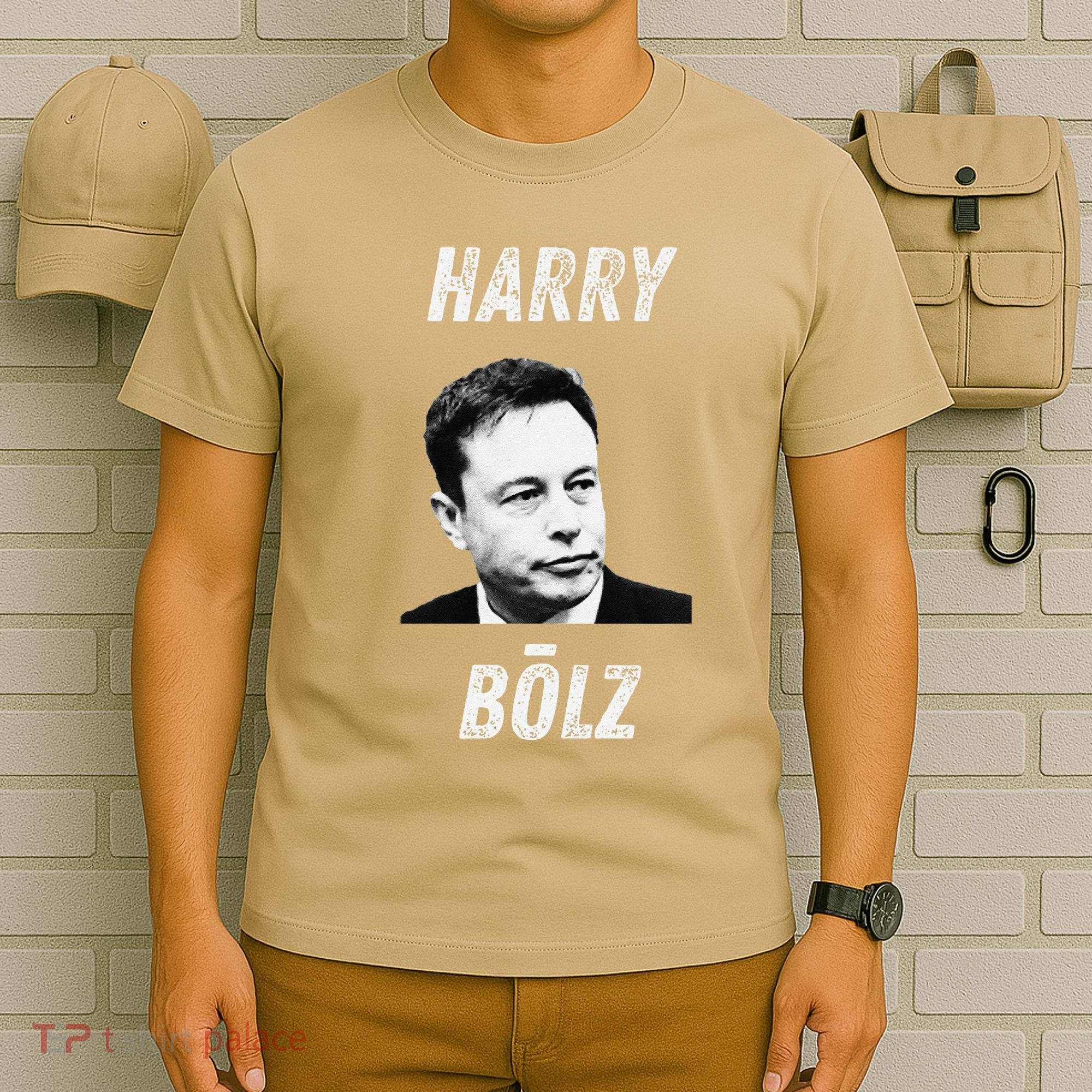 Harry Bolz Funny Meme Big Balls Viral Trending Parody T-Shirt