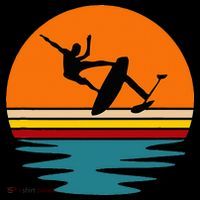 Hydrofoil Board Foil Surf Coaster thumb 2