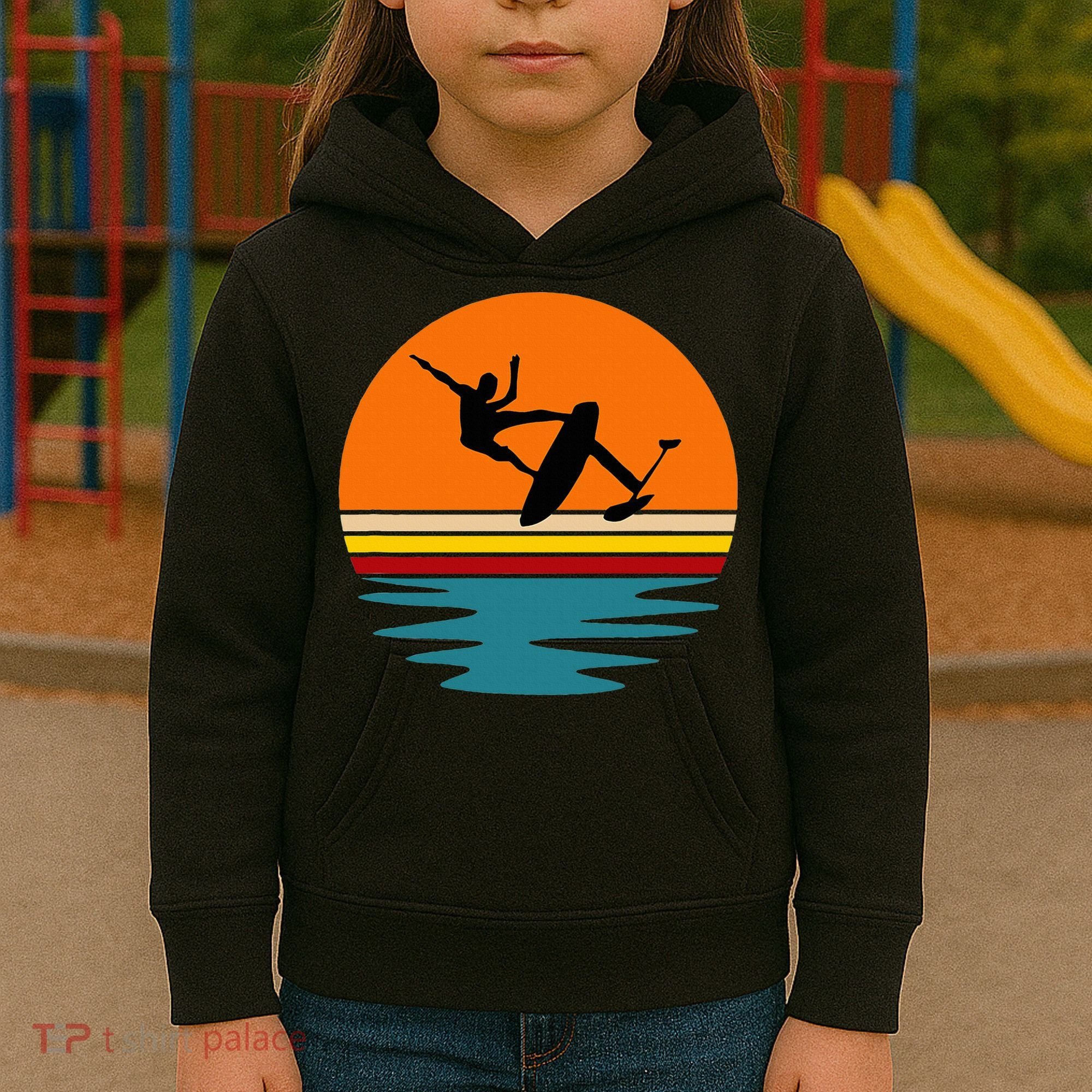 Hydrofoil Board Foil Surf Kids Hoodie