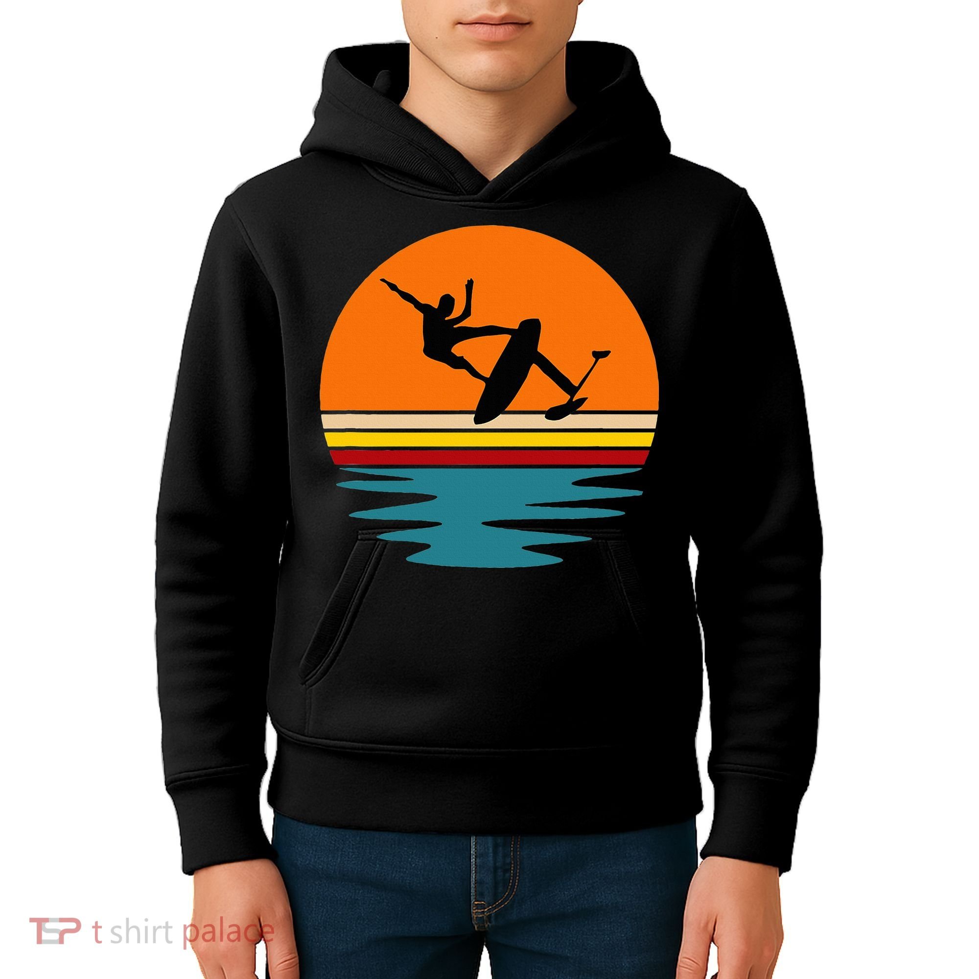 Hydrofoil Board Foil Surf Kids Hoodie