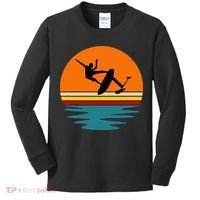 Hydrofoil Board Foil Surf Kids Long Sleeve Shirt thumb 0