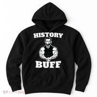 History Buff Funny Abraham Lincoln Weightlifting Hoodie thumb 0