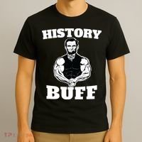 History Buff Funny Abraham Lincoln Weightlifting T-Shirt thumb 3
