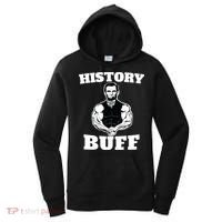History Buff Funny Abraham Lincoln Weightlifting Women's Hoodie thumb 0